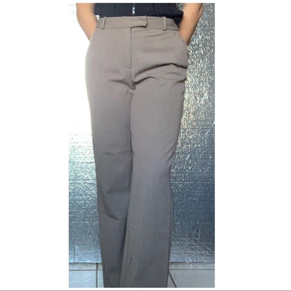 Khaki business casual trousers